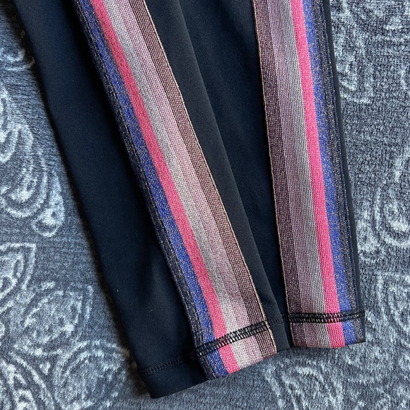 Spiritual Gangster Sparkle Stripe HW Leggings Size Small - Picture 12 of 12